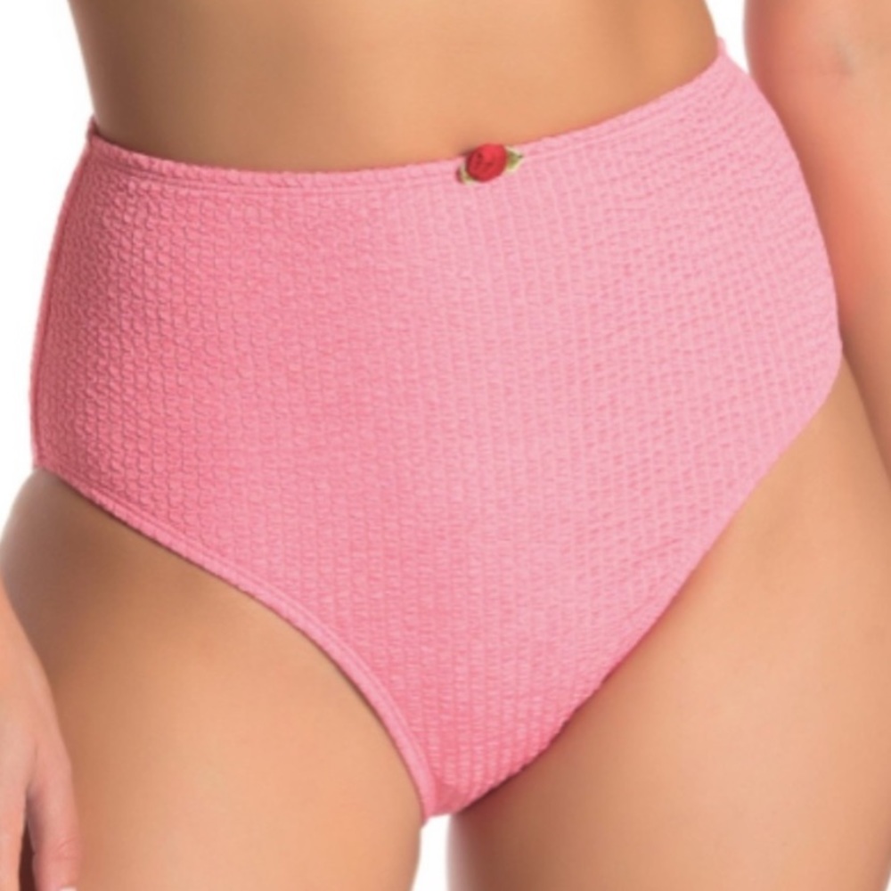 Betsey Johnson Pink Bikini Set - Picture 4 of 5